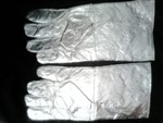 دستکش مقاوم در برابر حرارت 250 درجه روکش الومنیوم