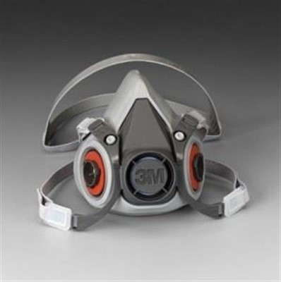ماسک نیم صورت ٢ فیلتره 3M , 6200