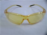 عینک مهندسی لنز زردUV400 مارکPO Safety مدلv200