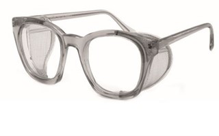 عینک بغلدار توری با شیشه نشکن شفاف سنگ زنی